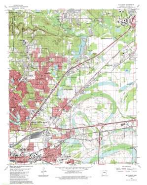 McAlmont USGS topographic map 34092g2