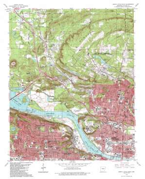 North Little Rock USGS topographic map 34092g3