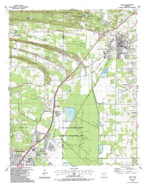 Cabot USGS topographic map 34092h1