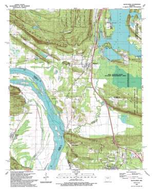 Mayflower USGS topographic map 34092h4