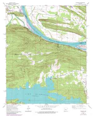 Fourche USGS topographic map 34092h5