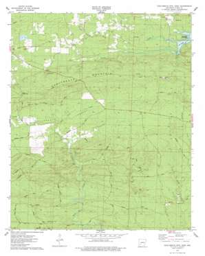 Chalybeate Mountain East USGS topographic map 34093b3