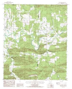 Pine Ridge USGS topographic map 34093e8