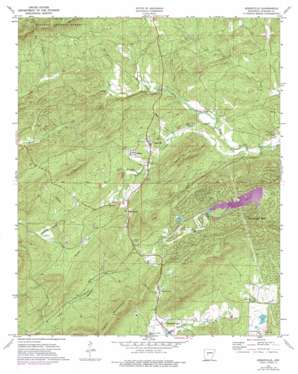 Jessieville USGS topographic map 34093f1