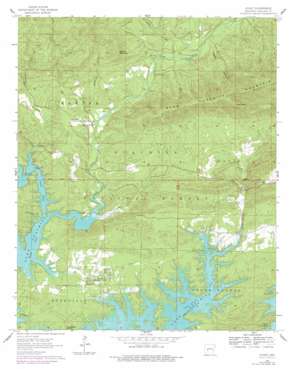 Avant USGS topographic map 34093f3