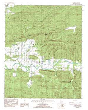 Parks USGS topographic map 34093g8