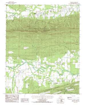 Bluffton USGS topographic map 34093h5