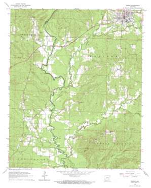 Mc Alester USGS topographic map 34094a1