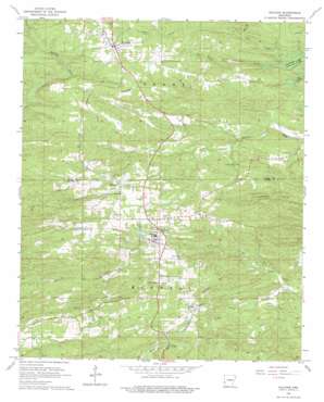 Gillham USGS topographic map 34094b3