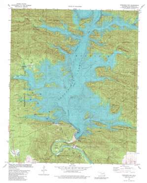 Stephens Gap USGS topographic map 34094b6
