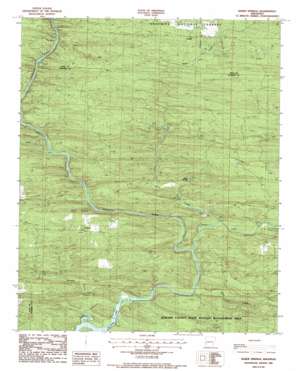 Baker Springs USGS topographic map 34094c2
