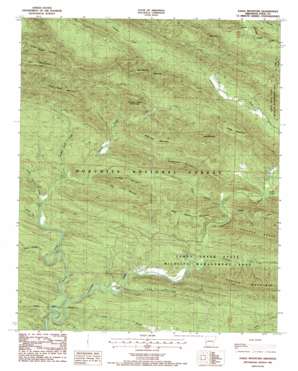Eagle Mountain topo map