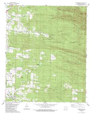 Vandervoort USGS topographic map 34094d3