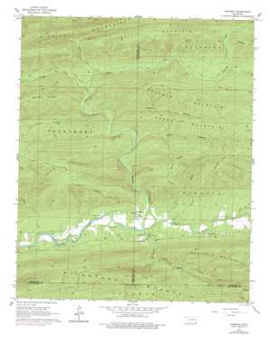 Honobia USGS topographic map 34094e8