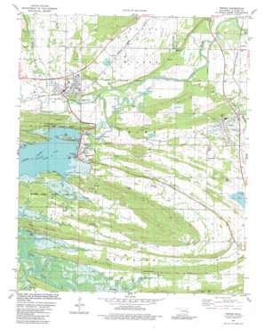 Wister USGS topographic map 34094h6