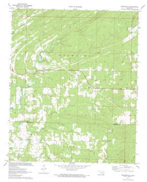 Spencerville USGS topographic map 34095b3