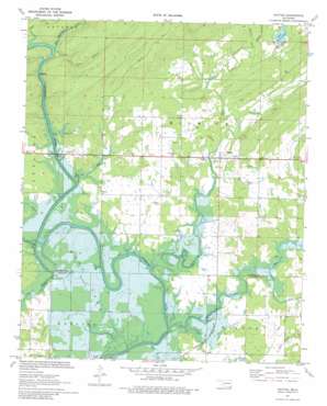 Rattan USGS topographic map 34095b4