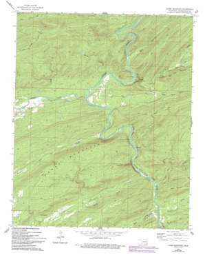 Caney Mountain USGS topographic map 34095c2