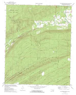 Wildhorse Mountain USGS topographic map 34095d3