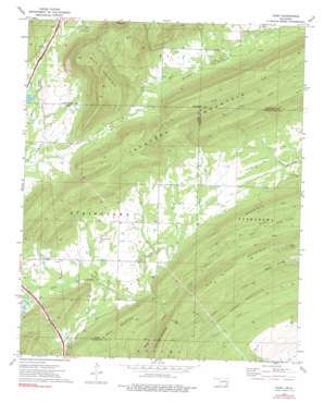 Daisy USGS topographic map 34095e6