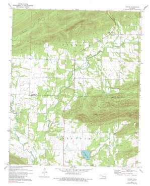 Yanush USGS topographic map 34095f3