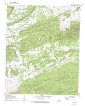 Higgins USGS topographic map 34095g4