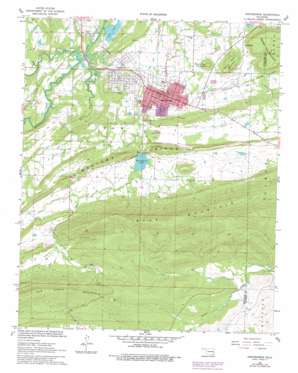 Hartshorne USGS topographic map 34095g5