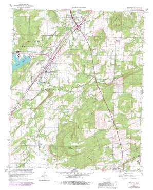 Savanna USGS topographic map 34095g7