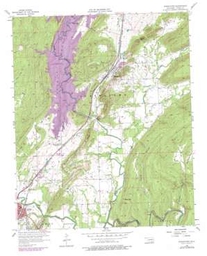 Stringtown USGS topographic map 34096d1