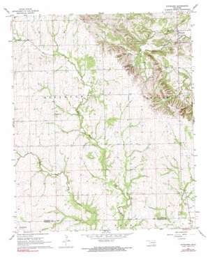 Fittstown topo map