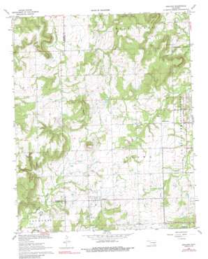 Ashland USGS topographic map 34096g1
