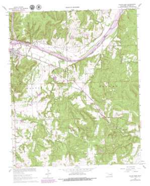 Calvin East USGS topographic map 34096h2