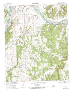 Calvin West USGS topographic map 34096h3
