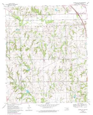 Elmore City NE USGS topographic map 34097f3