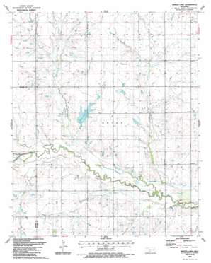 Whites Lake USGS topographic map 34098c5