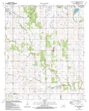 Post Oak Creek USGS topographic map 34098e6