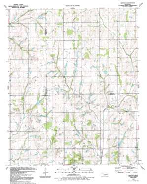 Denton USGS topographic map 34098f1