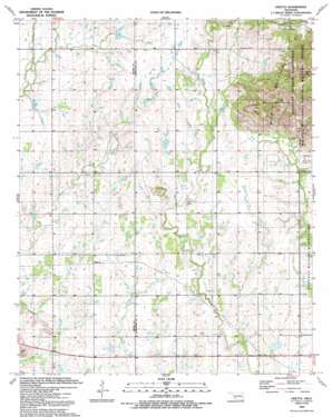 Odetta USGS topographic map 34098f7