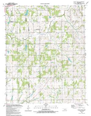 Rocky Ford topo map