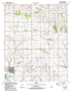 Apache USGS topographic map 34098h3