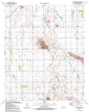 Unap Mountain USGS topographic map 34098h7