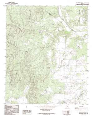 Teacup Mountain USGS topographic map 34099a7