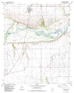 Davidson USGS topographic map 34099b1