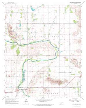 Long Mountain USGS topographic map 34099f1