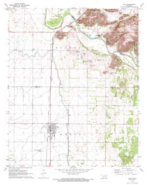 Blair USGS topographic map 34099g3