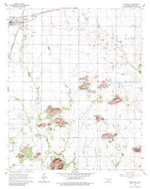 Lone Wolf USGS topographic map 34099h2
