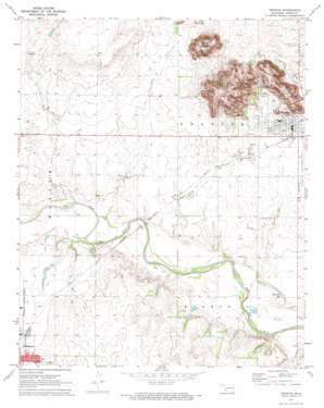 Granite USGS topographic map 34099h4