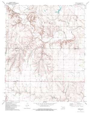 Vinson USGS topographic map 34099h7