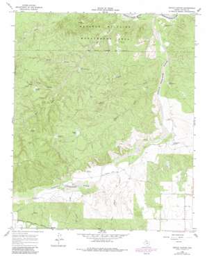 Devils Canyon USGS topographic map 34100a4