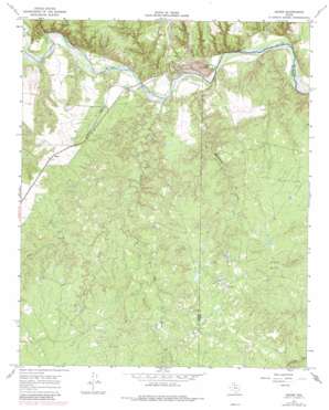 Baker USGS topographic map 34100b1